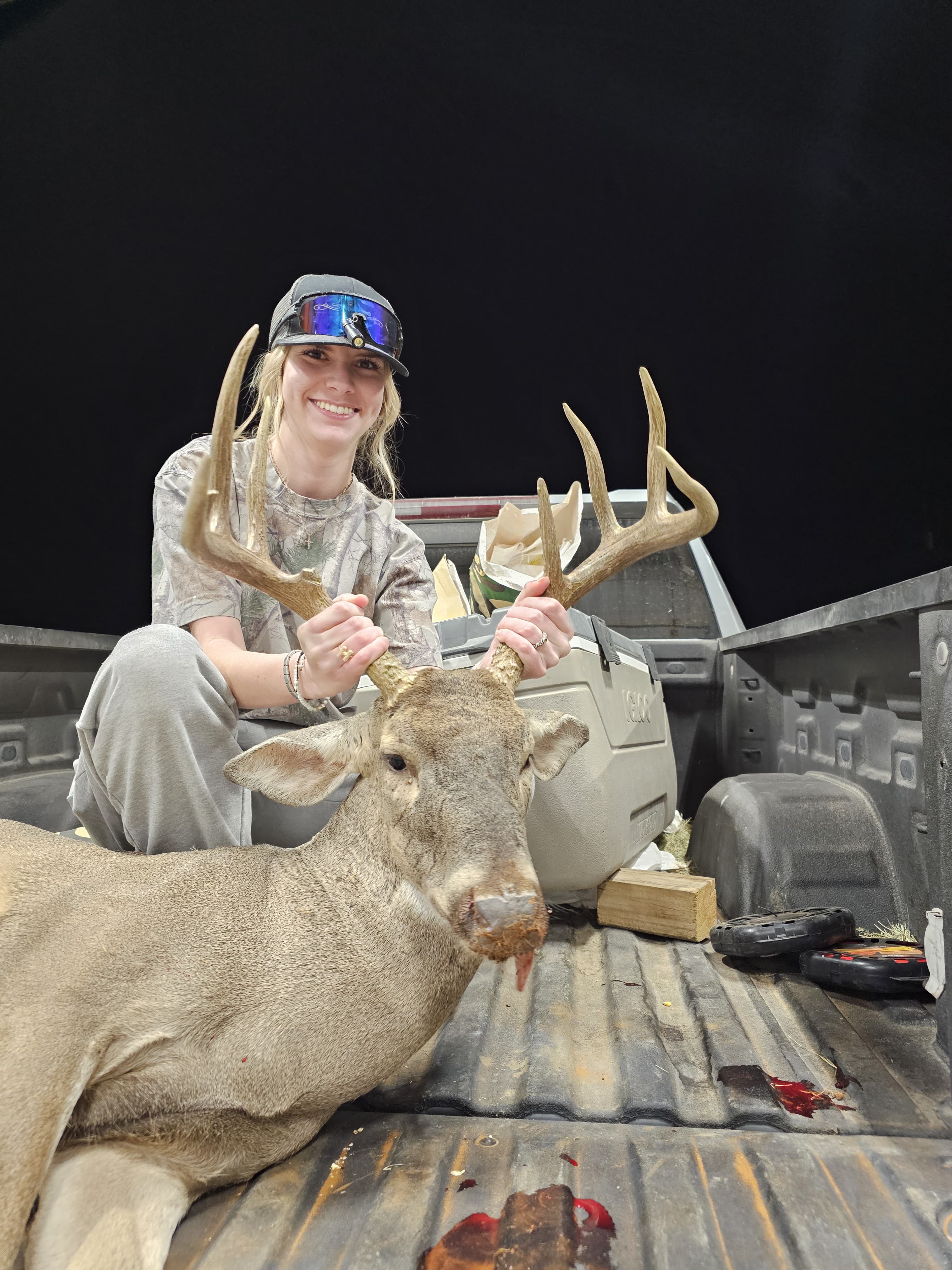 Trophy whitetail buck